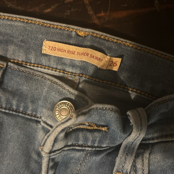Levi 720 high-rise super skinny jeans - Picture 5 of 5